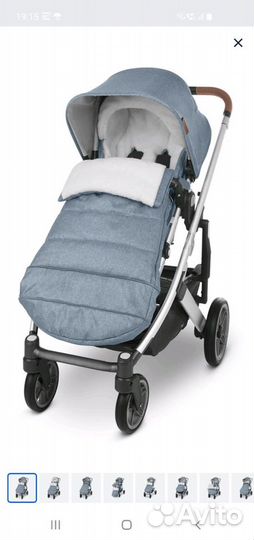 Зимний конверт uppababy