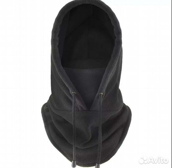 Балаклава, черный,темно серый