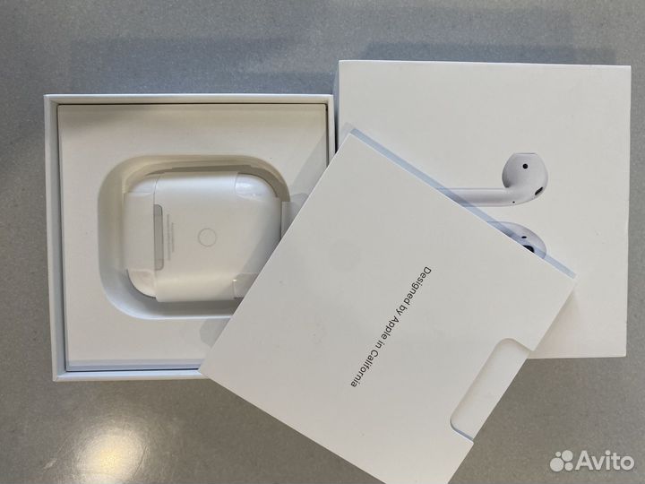 Беспроводные наушники apple airpods 2