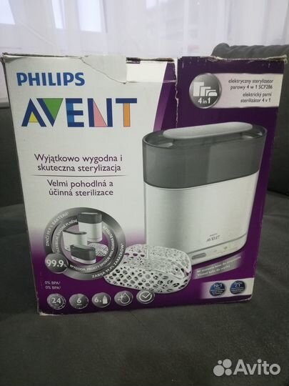 Стерелизатор для бутылочек avent