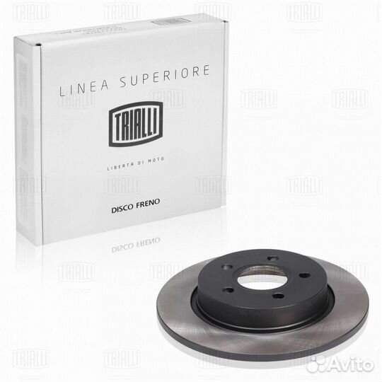Диск тормозной trialli DF 1063se