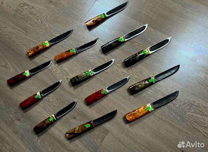 Нож якутский Кованный 110х18ш