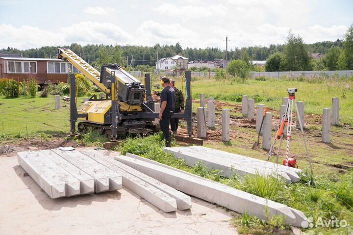 Забивные железобетонные сваи