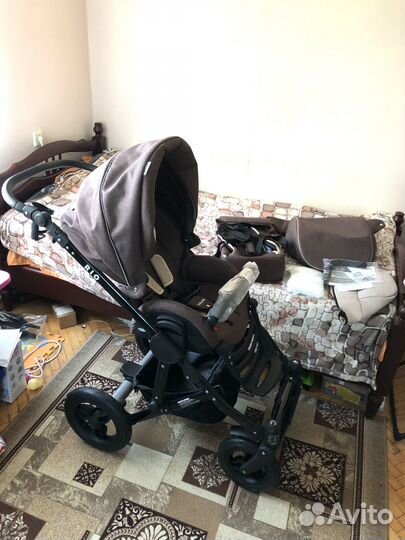 Коляска прогулочная 2 в 1 Babyton Rio Brown