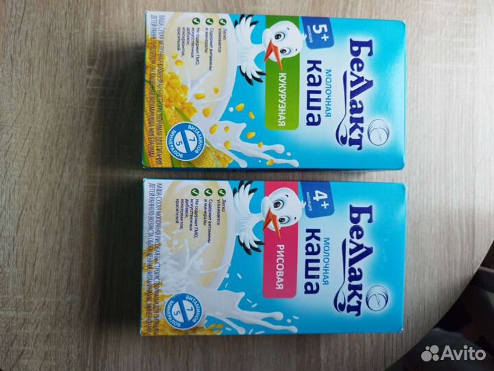 Детские каши молочные