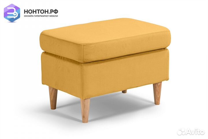 Банкетка Беркана желтая