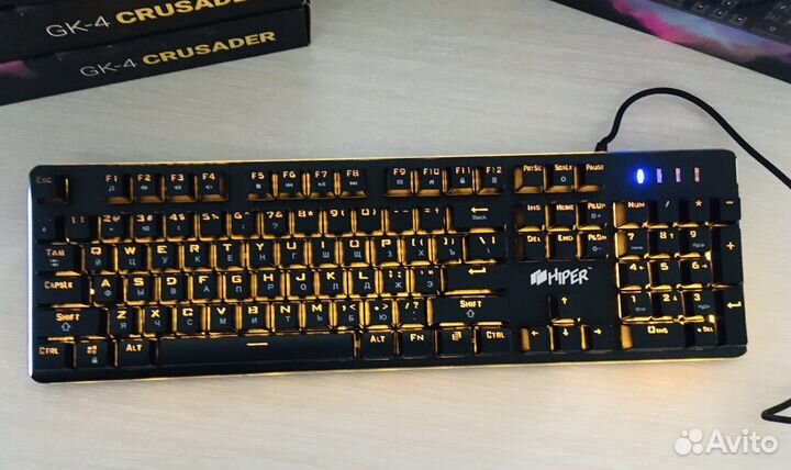 Полу-механическая клавиатура Hiper, новая