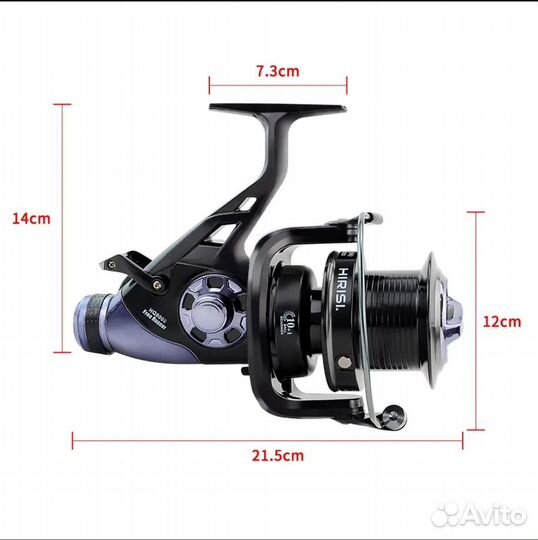 Карповая катушка Hirisi HQ 8000