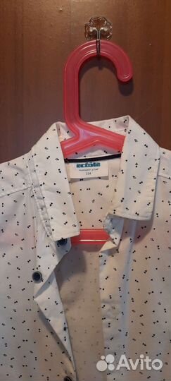 Рубашка на мальчика 134