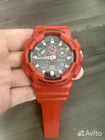 Часы Casio g-shock ga-100b