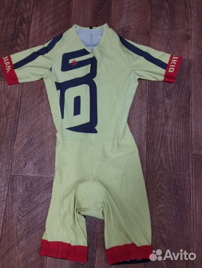 Трисьют для триатлона желтый М