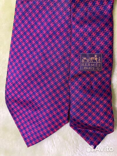 Hermes галстук мультицвет Оригинал