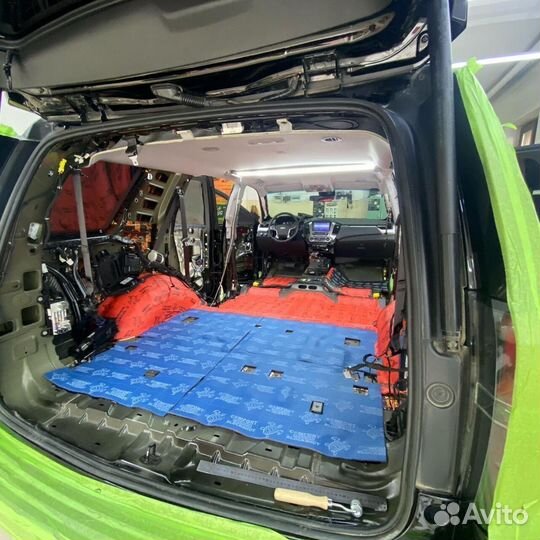 Шумоизоляция авто, виброизоляция