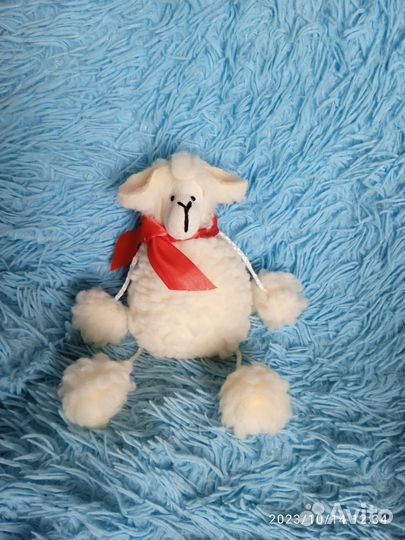 Поделка новогодняя: овечка