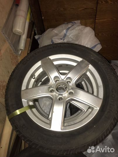 Диски с резиной 185/60R14 на Шкоду