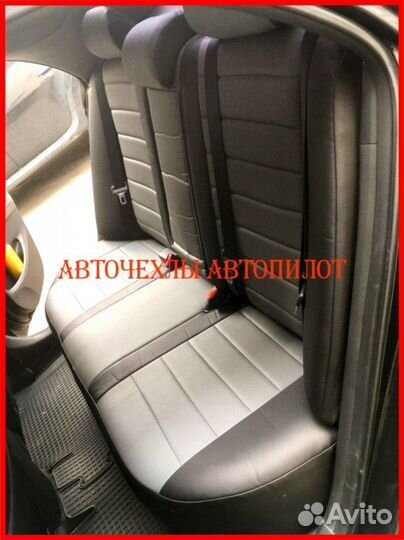 Чехлы Автопилот Toyota Corolla 10 из экокожи