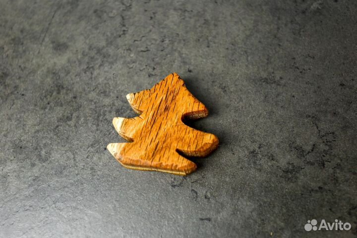 Ёлочные игрушки из дерева