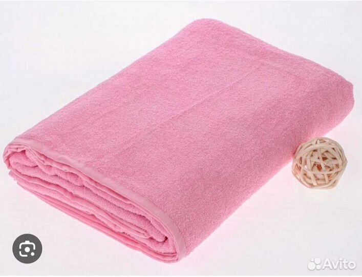Простынь махровая новая