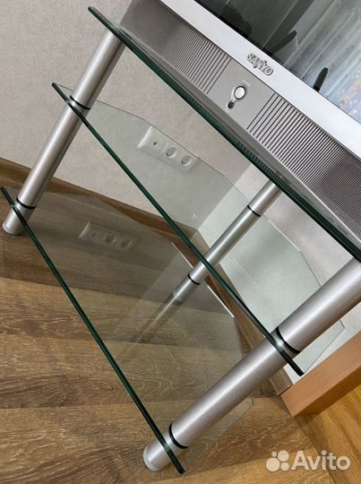 Стеклянная тумба