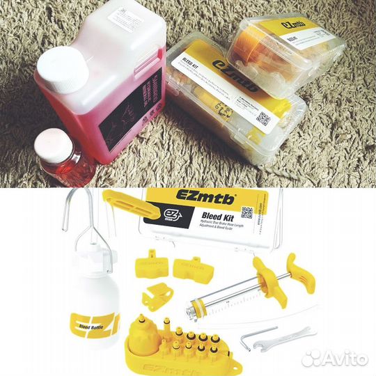 Набор прокачки, велозапчасти, титан, shimano