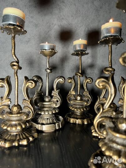 Старинный подсвечник