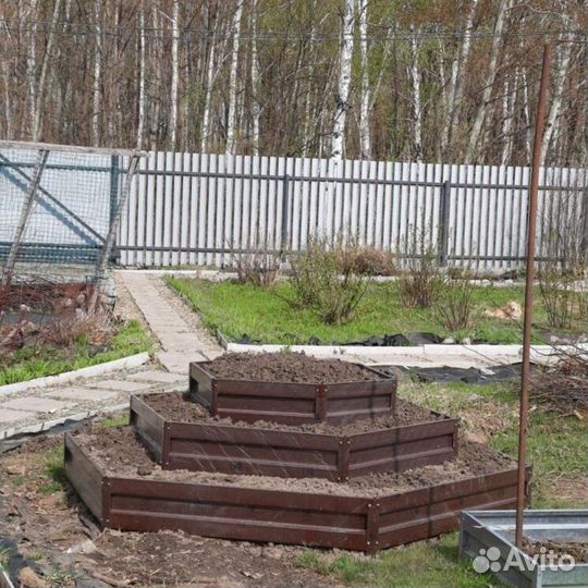 Грядка цветная 1м х 1м х 32см