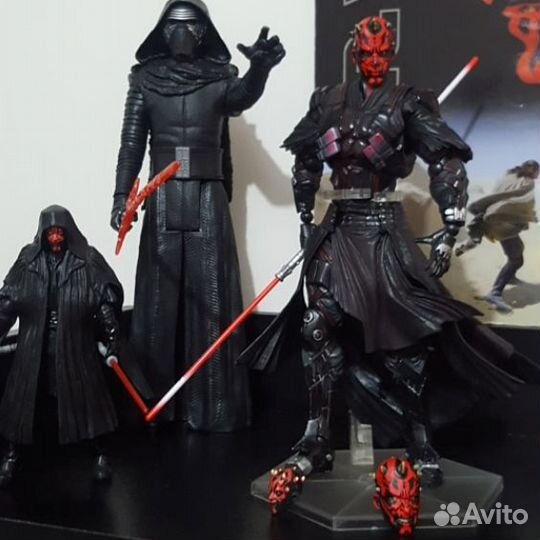 Дарт Мол звёздные войны darth maul игрушка фигурка