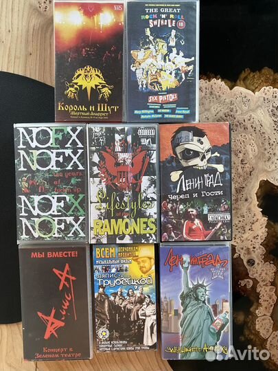 Видеокассеты с музыкой