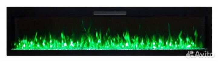 Линейный электрокамин Real-flame diamond 72