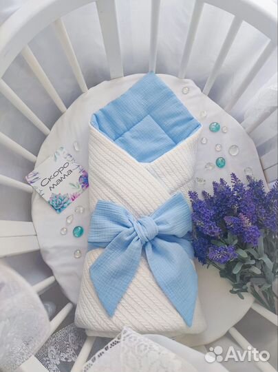 Конверт на выписку для новорожденного лето