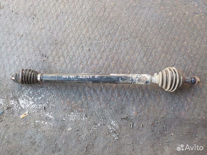 Привод skoda octavia A5 передний правый