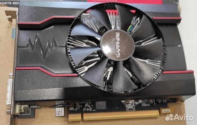 Видеокарта sapphire Pulse Radeon RX550 2 GB