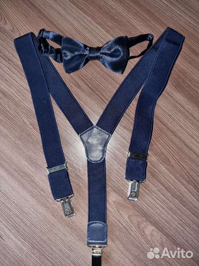 Подтяжки детские+бабочка