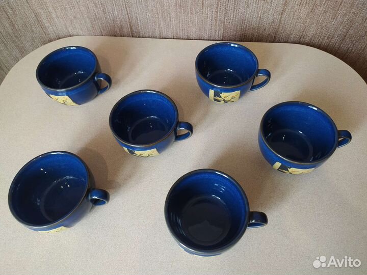 Чайный керамический набор на 6 персон