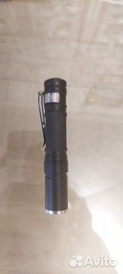 Фонарик металлический с дискретным светодиодом