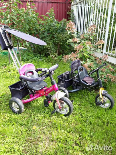 Детский прогулочный велосипед (2 штуки)