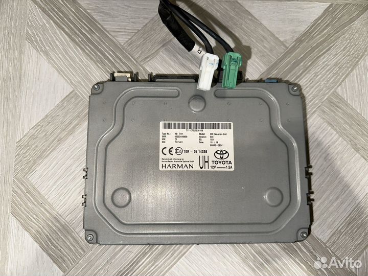 Camry 70 блок навигации, блок антен