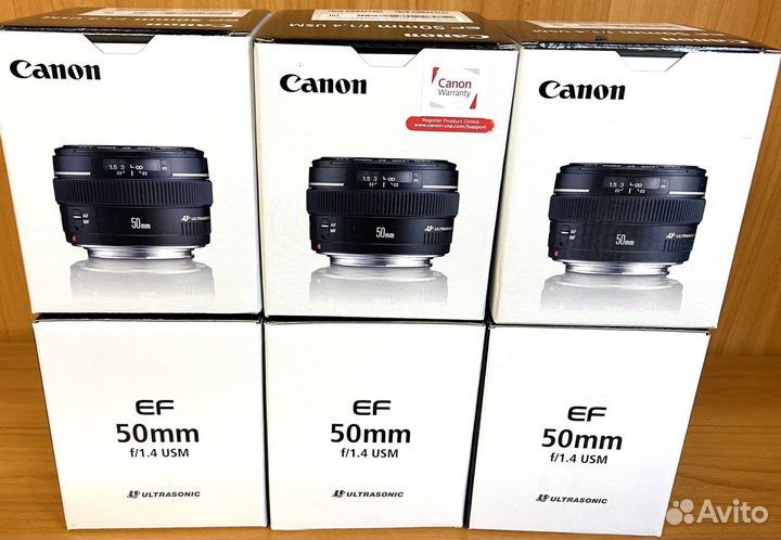 Canon EF 50mm f/1.4 USM Новый