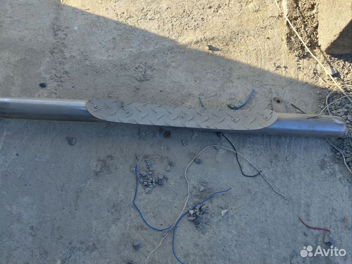 Подножки на mitsubishi outlander 1