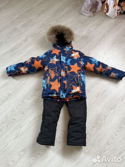 Зимний костюм на мальчика 116