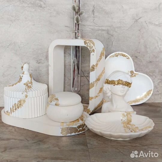 Декоративные наборы из гипса