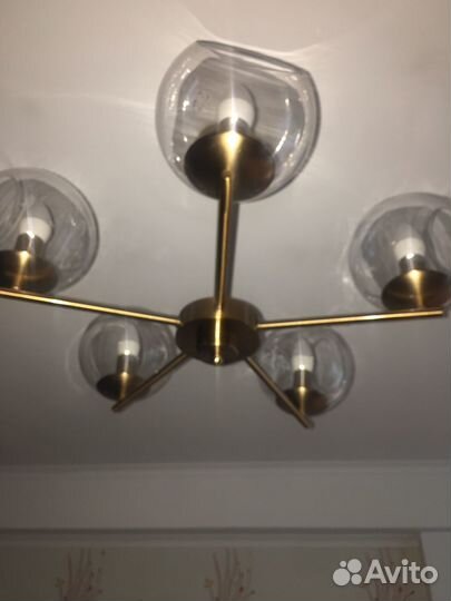Люстра.Продаём в связи с переездом торг