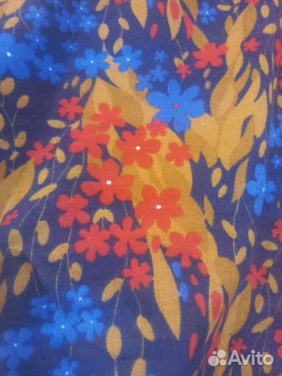 Ткань фланель СССР Красная Талка винтаж