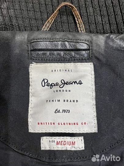 Кожаная куртка Pepe Jeans