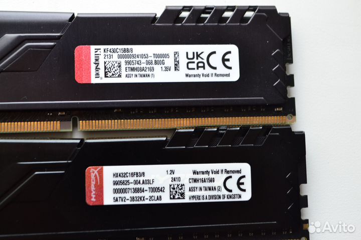 Комплект Ryzen 7 2700 / a520 / 16 gb