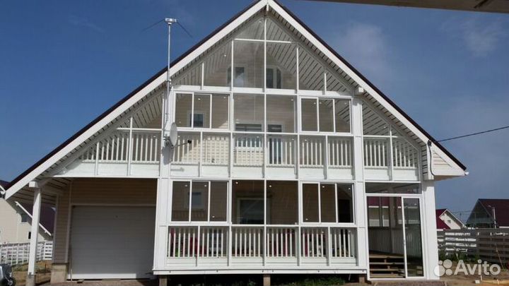 Остекление теплиц под ключ из оконных систем