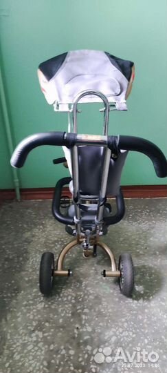 Трехколесный велосипед коляска