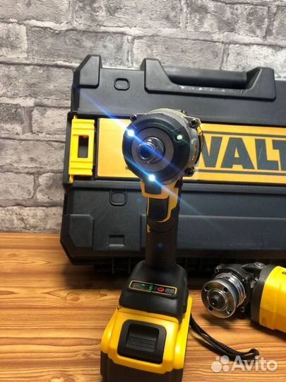 Гайковерт dewalt и аккумуляторная болгарка dewalt
