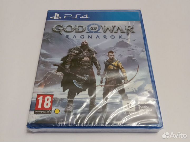 God of War Ragnarok (новый) ps4 русская озвучка