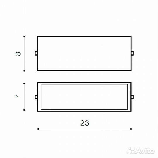 Накладной светильник Azzardo Archo 2A AZ0326